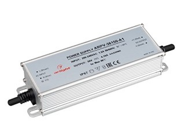 Блок питания ARPV-36150-A1 (36V, 4.16A, 150W) (Arlight, IP67 Металл, 3 года) фото:1