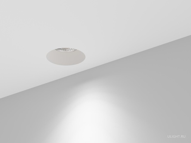 Светильник HOKASU DOT Edgeless DTW noPS (RAL9003/24deg — 2.2-4K/10W/CRI97) фото:1
