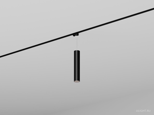 Подвесной трековый светильник HOKASU Tube Hang TR4 (55-320/ral9003 – 10w/3090/10deg) фото:7