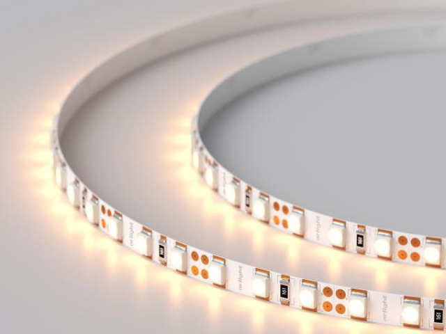 Лента RT-A120-5mm 12V Warm2400 (9.6 W/m, IP20, 2835, 5m) (Arlight, 9.6 Вт/м, IP20) фото:4