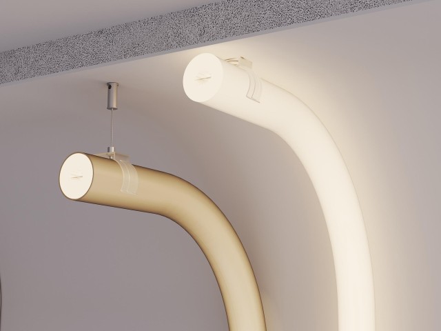 Силиконовый профиль WPH-FLEX-D22-360deg-S8-5m WHITE (Arlight, Силикон) фото:5