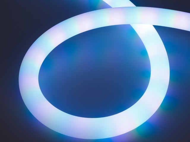 Лента герметичная SPI-MOONLIGHT-TOP-G180-D40mm 12V RGB 360deg (21.6 W/m, IP65, 5m, wire x1) (Arlight, Вывод прямой, 2 года) фото:6