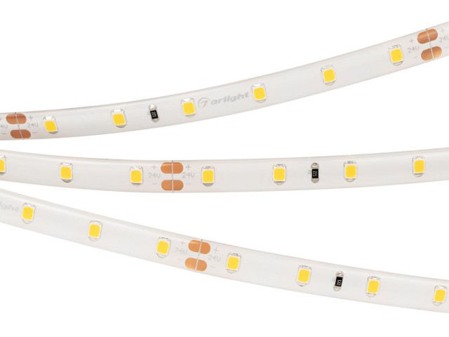 Лента герметичная RTW-SE-A60-8mm 24V White6000 (7.2 W/m, IP65, 2835, 5m) (Arlight, 7.2 Вт/м, IP65) фото:2