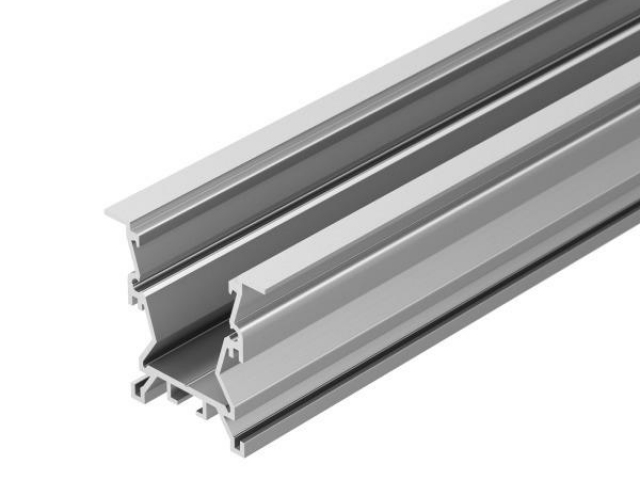 Профиль с экраном ALU-WIDE-FL-H35-2000 ANOD+FROST (Arlight, Алюминий) фото:4