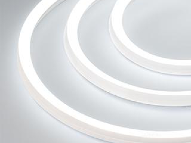 Гибкий неон ARL-MOONLIGHT-1515-3D 24V White (Arlight, 6.8 Вт/м, IP67) фото:4