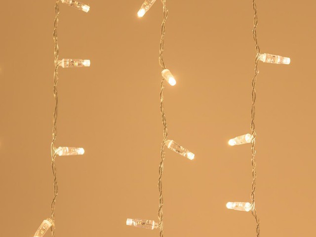 Светодиодная гирлянда ARD-CURTAIN-CLASSIC-2000x3000-CLEAR-760LED Warm (230V, 60W) (Ardecoled, IP65) фото:1