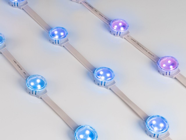 Модуль управляемый SOLEX-SPI-3535-3-12V RGB 120deg (D30x16mm, 0.75W, IP67) (Arlight, Пластик, 3 года) фото:6