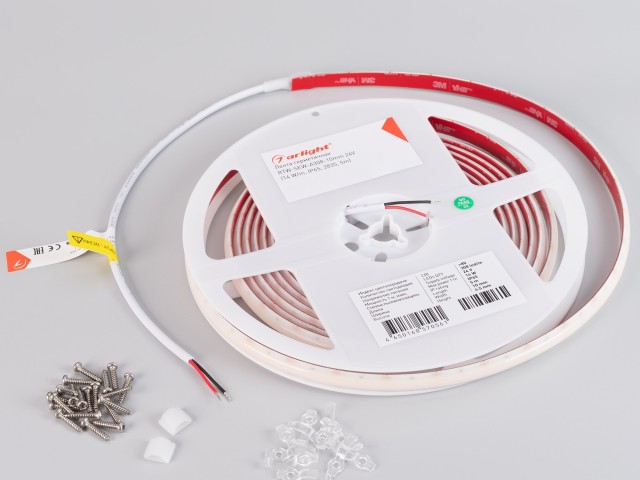 Лента герметичная RTW-SEW-A308-10mm 24V Warm3500 (14 W/m, IP65, 2835, 5m) (Arlight, 5 лет) фото:3