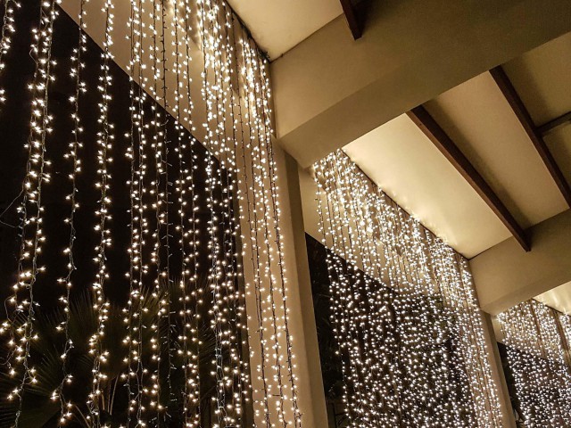 Светодиодная гирлянда ARD-CURTAIN-PRO-2000x3000-BLACK-760LED-STD WARM (230V, 70W) (Ardecoled, IP65) фото:6