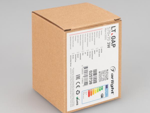 Светильник LT-GAP-S70x70-3W Warm3000 (WH, 30 deg) (Arlight, IP65 Металл, 3 года) фото:13