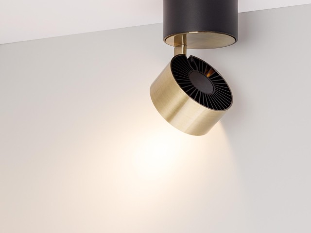 Светильник SP-PLURIO-SURFACE-R77-9W Warm3000 (BK-ABRS, 36 deg, 230V) (Arlight, IP20 Металл, 3 года) фото:2
