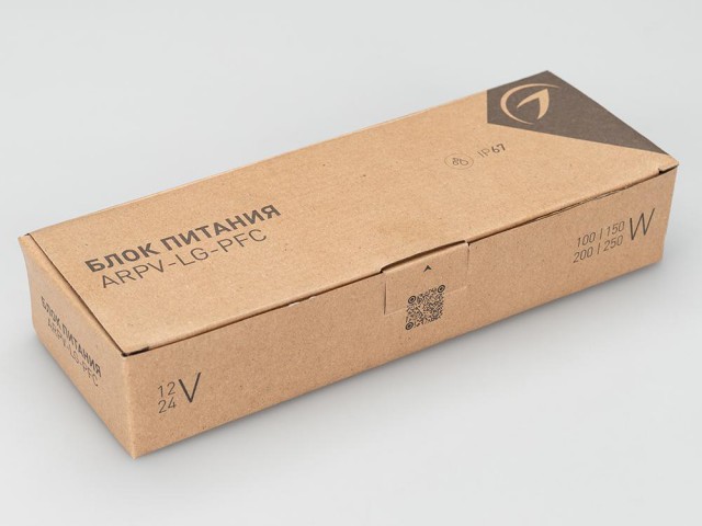 Блок питания ARPV-LG12200-PFC-S2 (12V, 16.7A, 200W) (Arlight, IP67 Металл, 5 лет) фото:6