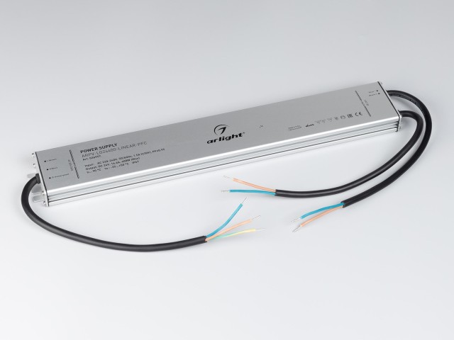 Блок питания ARPV-LG24400-LINEAR-PFC (24V, 16.6A, 400W) (Arlight, IP67 Металл, 5 лет) фото:5