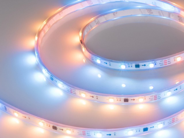 Лента герметичная SPI-P-B30-12mm 12V RGB-PX3 (7.2W/m, IP66, 5060, 5m) (Arlight, бегущий огонь) фото:7