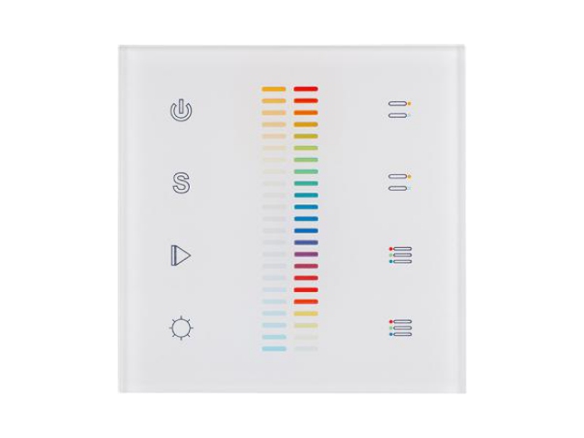 Панель Sens SR-2830C-AC-RF-IN White (220V,RGB+CCT,4зоны) (Arlight, IP20 Пластик, 3 года) фото:5