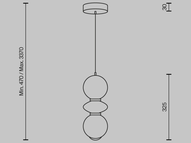 Подвесной светильник Maytoni MOD362PL-L10GR3K фото:15