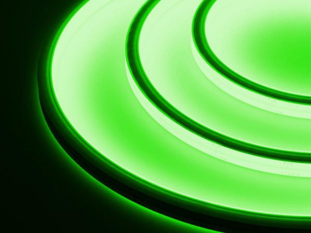 Гибкий неон ARL-MOONLIGHT-1213-TOP 24V Green (Arlight, 8 Вт/м, IP67) фото:6