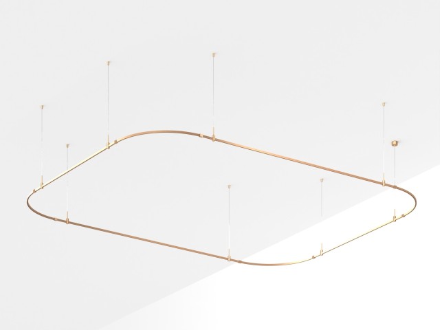 Основание ART-APRIORI-RECTANGLE-SOFT-HANG-4500x3500 (GD) (Arlight, IP20 Металл, 3 года) фото:1