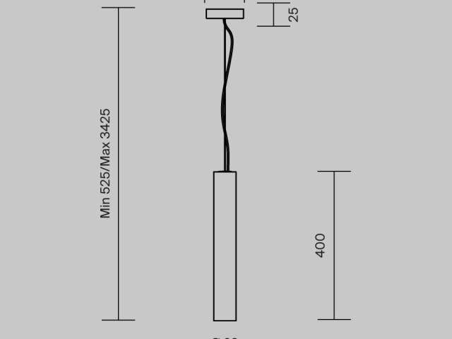 Подвесной светильник Maytoni MOD461PL-L5BGK фото:1