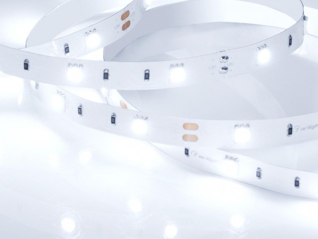 Лента RT 2-5000 12V Cool 8K (5060, 150 LED, LUX) (Arlight, 7.2 Вт/м, IP20) фото:7