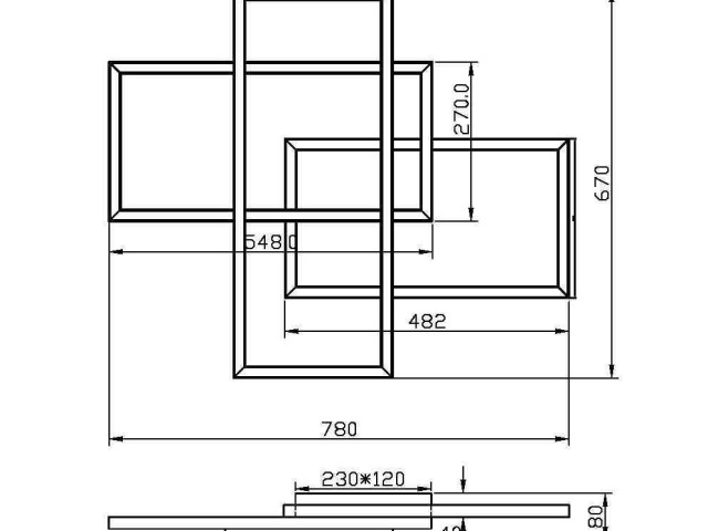 Потолочный светильник Maytoni MOD016CL-L80BK фото:5
