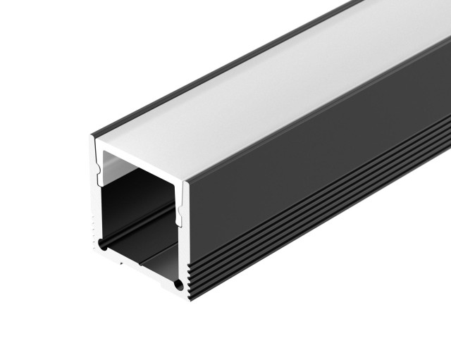 Профиль SL-SLIM20-H20-2000 BLACK (Arlight, Алюминий) фото:1