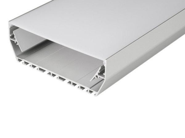 Профиль с экраном ALU-POWER-116-2000 ANOD+FROST (Arlight, Алюминий) фото:8