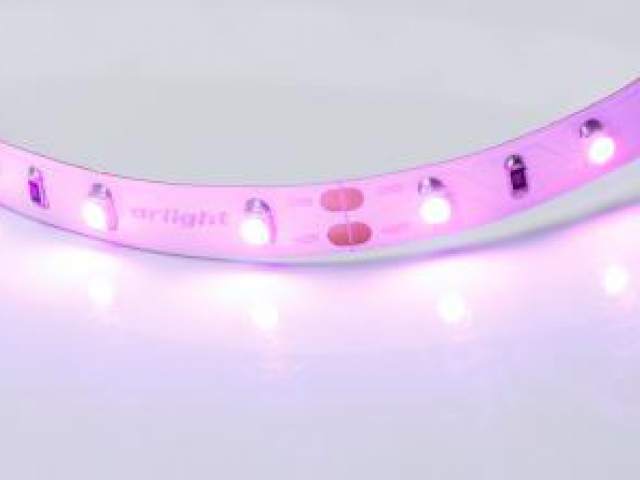 Лента RT-A60-8mm 12V Pink (4.8 W/m, IP20, 2835, 5m) (Arlight, 4.8 Вт/м, IP20) фото:14