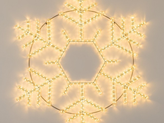 Фигура ARD-SNOWFLAKE-M10-1000x900-504LED Warm (230V, 31W) (Ardecoled, IP65) фото:2