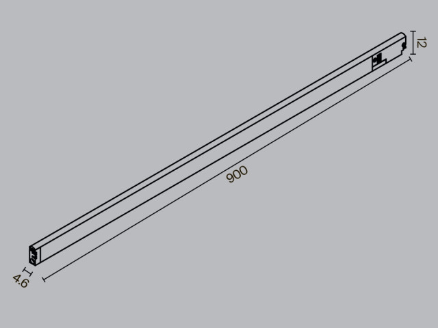 Трековый светильник Technical TR190-1-15W2.7K-B фото:1