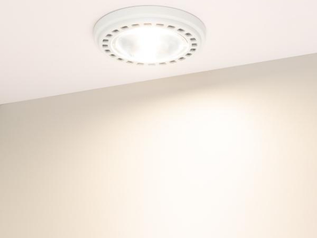 Лампа AR111-UNIT-G53-15W- Warm3000 (WH, 24 deg, 12V) (Arlight, Металл) фото:12