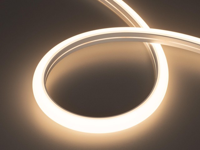 Лента герметичная MOONLIGHT-TOP-A140-16x15mm 24V Warm3500 (9.6 W/m, IP65, 2835, 5m, wire x1) (Arlight, Вывод вниз, 3 года) фото:6