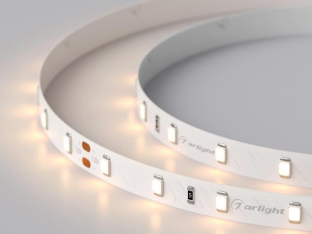 Лента RT 2-5000 24V SUN Warm2700 (2835, 60 LED/m, LUX) (Arlight, 7.2 Вт/м, IP20) фото:5