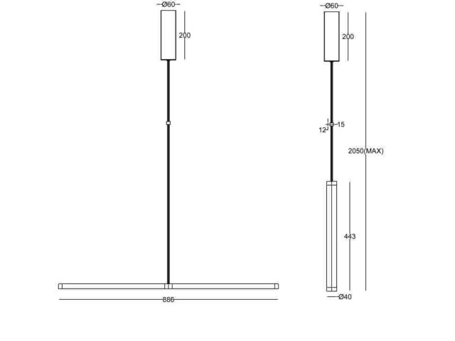 Подвесной светильник Maytoni P096PL-L11BK1 фото:6