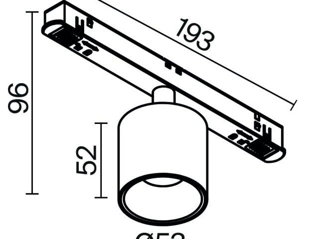 Трековый светильник Technical TR132-4-7W-DS-B фото:14
