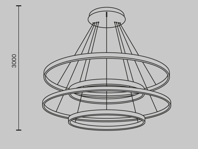 Подвесной светильник Maytoni MOD058PL-L174BK фото:12