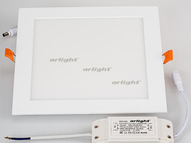 Светильник DL-225x225M-21W White (Arlight, IP40 Металл, 3 года) фото:3