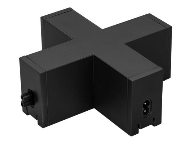 Коннектор крестовой NEO-CLIP-38-CON-X-BK (Arlight, IP40 Металл, 3 года) фото:1