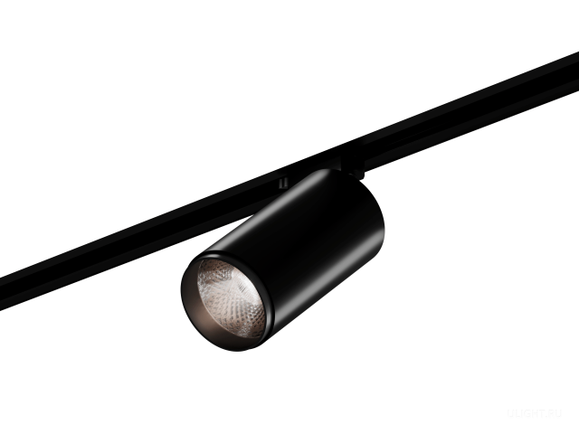 Трековый светильник HOKASU Tube Zoom TR2 (85-160/ral9005 – 30w/4090/12-50deg) фото:1
