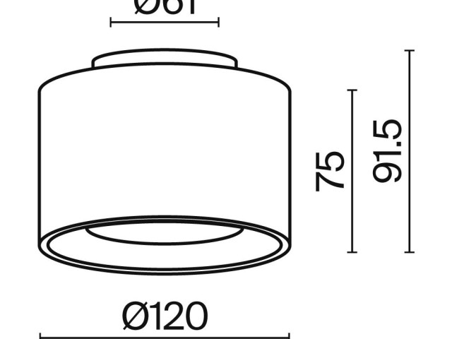 Потолочный светильник Technical C009CW-L16W фото:31