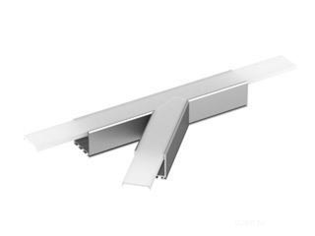 Тройник PLS-LOCK-H25-T135L левый (с экраном MAT-L) (Arlight, Металл) фото:2