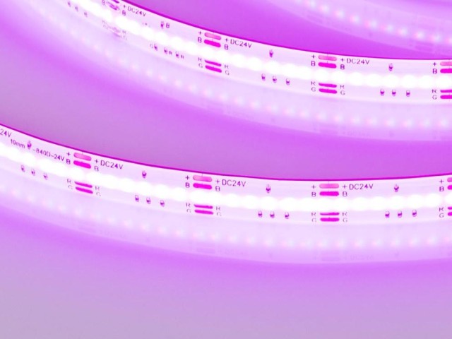 Лента герметичная COB-SE-X840-10mm 24V RGB (16 W/m, IP65, CSP, 5m) (Arlight, -) фото:8