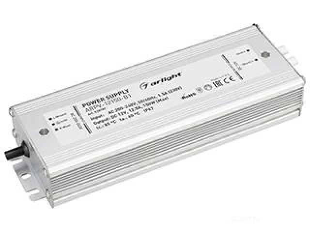 Блок питания ARPV-12150-B1 (12V, 12,5A, 150W) (Arlight, IP67 Металл, 3 года) фото:4