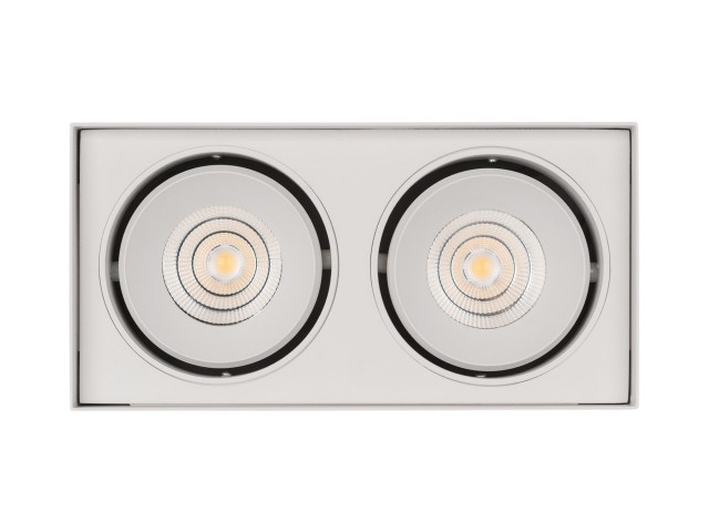 Светильник SP-CUBUS-S100x200-2x11W Warm3000 (WH, 40 deg, 230V) (Arlight, IP20 Металл, 3 года) фото:7