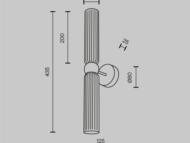 Настенный светильник (бра) Maytoni MOD302WL-02W1 фото:6