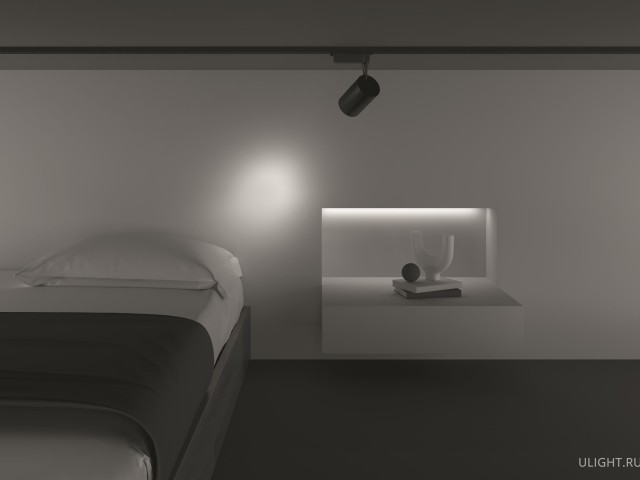 Трековый светильник Technical TR003-1-26W3K-S-B фото:1