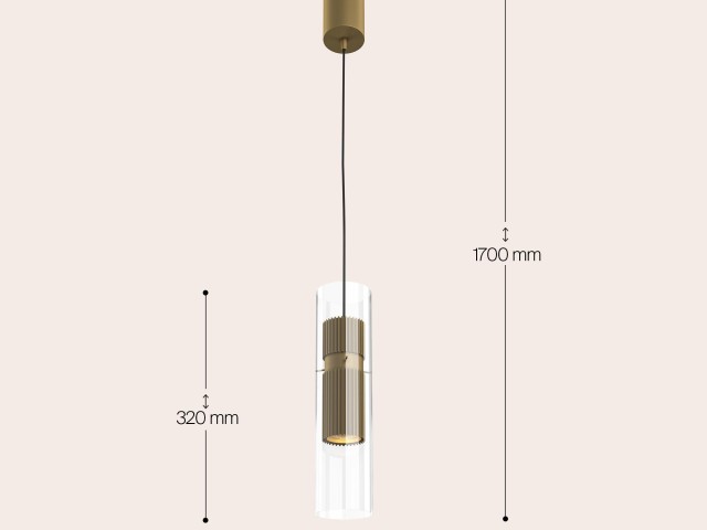 Подвесной светильник Maytoni MOD326PL-01MG фото:3