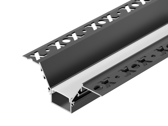 Профиль COMFORT21-V-FANTOM-2000 BLACK (Arlight, Алюминий) фото:2