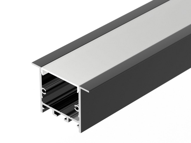 Профиль SL-LINIA49S-F-2000 ANOD BLACK (Arlight, Алюминий) фото:3