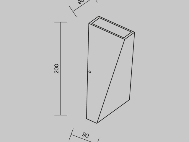 Архитектурная подсветка Outdoor O580WL-L6W фото:1